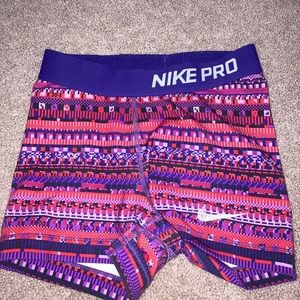 women Nike pro shorts